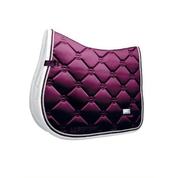 Equestrian Stockholm Schabrack Purple White Edge - Sprang ponny